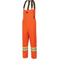 5053 The Rock 300D Insulated Bib Pants, Polyester, Small, High Visibility Orange Pathway Supply LP