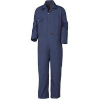 515 Coveralls with Brass Zipper, Men's, Navy Blue, Size 36 Pathway Supply LP