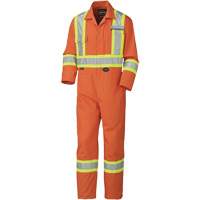 5513 Industrial Wash Coveralls, 36, High Visibility Orange Pathway Supply LP