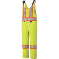 6616 Overalls, Poly-Cotton, 36, High Visibility Lime-Yellow Pathway Supply LP