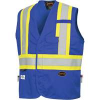 7730 FR-Tech&reg; Flame-Resistant Arc Safety Vest, Small, Royal Blue, 10 cal/cm² Pathway Supply LP