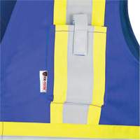 7730 FR-Tech&reg; Flame-Resistant Arc Safety Vest, Small, Royal Blue, 10 cal/cm² Pathway Supply LP