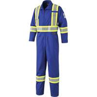 7704 Combinaison &agrave; haute visibilit&eacute; FR-Tech, Taille 42, Bleu royal, 10 cal/cm²/9,7 cal/cm² Pathway Supply LP