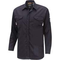 7742 Chemise de s&eacute;curit&eacute; ignifug&eacute;e FR-Tech, Petit, Bleu marin Pathway Supply LP