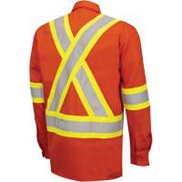 7743 Chemise de s&eacute;curit&eacute; ignifug&eacute;e FR-Tech, Petit, Orange haute visibilit&eacute; Pathway Supply LP