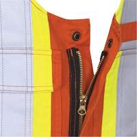 7712 FR-Tech&reg; Flame-Resistant Overalls, Small, High Visibility Orange Pathway Supply LP