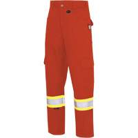 7765 Pantalon cargo de s&eacute;curit&eacute; haute visibilit&eacute; r&eacute;sistant aux arcs &eacute;lectriques FR-Tech 88/12, 30, x 32, Orange haute visibilit&eacute;, 10 cal/cm² Pathway Supply LP