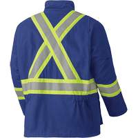 5523 Flame-Resistant Safety Parka, Small, Royal Blue, 58 cal/cm² Pathway Supply LP