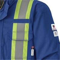 5523 Flame-Resistant Safety Parka, Small, Royal Blue, 58 cal/cm² Pathway Supply LP
