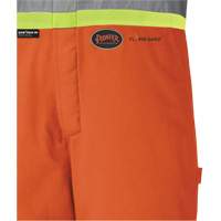 5534A Flame-Resistant Quilted Safety Overalls, Small, Orange Pathway Supply LP