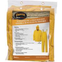 577 V&ecirc;tements imperm&eacute;ables 3 morceaux, Polyester/PVC, 6T-Grand, Jaune Pathway Supply LP