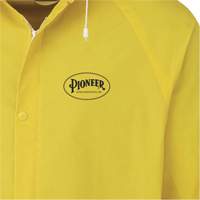 577J Veste imperm&eacute;able, Polyester/PVC, Petit, Jaune Pathway Supply LP