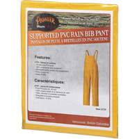 577P Salopette Storm Master, Petit, Polyester/PVC, Jaune Pathway Supply LP