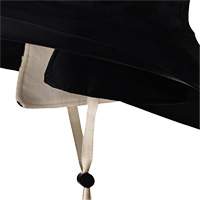 D5050 Chapeau Sou'wester traditionnel noir Dry King, Petit, Noir, Caoutchouc Pathway Supply LP