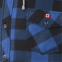 415SS Quilted Hooded Shirt, Men's, Small, Multi-Colour Pathway Supply LP