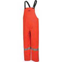 576P FR Safety Bib Pants, Small, High Visibility Orange Pathway Supply LP