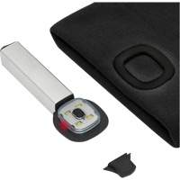 5678 Knit Toque with LED Headlight, Fleece Lining, One Size, Black Pathway Supply LP