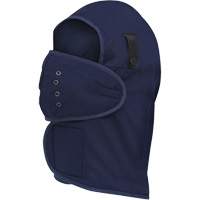 565N Long-Necked Hardhat Liner, Fleece Lining, One Size, Navy Blue Pathway Supply LP