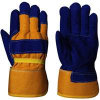 655 Insulated Fitter's Gloves, One Size, Split Cowhide Palm, Boa Inner Lining Pathway Supply LP