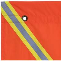 353 Flag with Reflective Tape, Polyester Pathway Supply LP