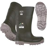 B105FUL.GR Pioneer Ultra Boots, Polyurethane, Steel/Composite Toe, Size 6, Puncture Resistant Sole Pathway Supply LP