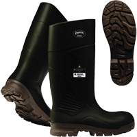 B405FUL.GR Pioneer Steel Plate Boots, Polyurethane, Steel Toe, Size 4, Puncture Resistant Sole Pathway Supply LP