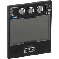 Filtre dobscurcissement automatique large &agrave; intensit&eacute; variable Advantage Plus, 5-1/4" la x 4-1/2" h Champ de vision, Pour utilisation avec S26200 Pathway Supply LP