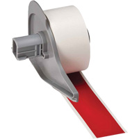 All-Weather Permanent Adhesive Label Tape, Vinyl, Red, 1" Width Pathway Supply LP