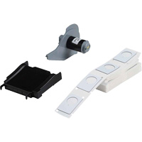 Raised Panel Labels, Polyester, 1.2" L x 1.9" H, White Pathway Supply LP