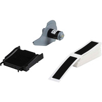 Raised Panel Labels, Polyester, 1" L x 4" H, Black Pathway Supply LP