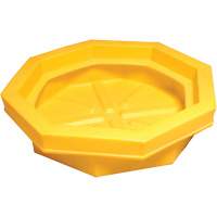 Ultra-Drum Tray&reg; without Grating, 32" L x 32" W x 8.1" H, 22.8 US gal. Spill Capacity Pathway Supply LP