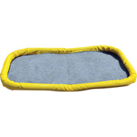 Small Ultra-Filter Pad, 0.8 US gal. Capacity, 2.5' W x 2' L x 3" H, Foam Wall Pathway Supply LP