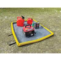 Small Ultra-Filter Pad, 0.8 US gal. Capacity, 2.5' W x 2' L x 3" H, Foam Wall Pathway Supply LP