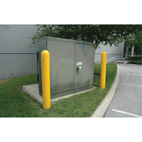 Ultra-Post Protector, 4" dia. x 52" l, Jaune Pathway Supply LP