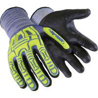 Rig Lizard&reg; Thin Lizzie 2095 Impact Gloves, 2X-Small/5, HPPE Palm, Elastic/Knit Wrist Cuff Pathway Supply LP