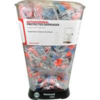 Distributeur de bouchons doreille filaires HL400 AM avec boîte de bouchons doreille Max-30 Pathway Supply LP