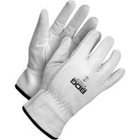 Puncture-Resistant Driver Gloves, Small, Grain Goatskin Palm Pathway Supply LP