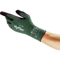 HyFlex&reg; 11-842 Sustainable Multi-Purpose Gloves, 5, Foam Nitrile Coating, 15 Gauge, Nylon Shell Pathway Supply LP