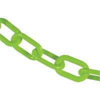 Heavy-Duty Plastic Safety Chain, Green Pathway Supply LP