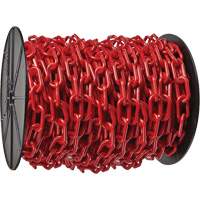 Heavy-Duty Plastic Safety Chain, Red Pathway Supply LP