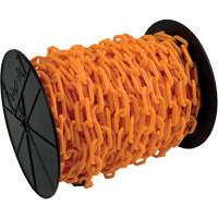 Heavy-Duty Plastic Safety Chain, Orange Pathway Supply LP