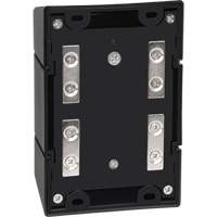 Magnetic Wall Mount Barrier with Magnetic Tape, Plastic, Magnetic Mount, 15', Black and Yellow Tape Pathway Supply LP