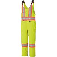 6616T High-Visibility Heavy-Duty Overalls, Poly-Cotton, 40 (Tall), High Visibility Lime-Yellow Pathway Supply LP
