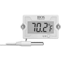 Panel Mount Thermometer, Contact, Digital, -58-230°F (-50-110°C) Pathway Supply LP