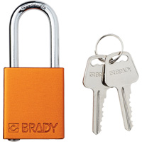 Cadenas de s&eacute;curit&eacute;, Cadenas de s&eacute;curit&eacute;, Cl&eacute;s diff&eacute;rentes, Aluminium, Largeur de 1-1/2" Pathway Supply LP