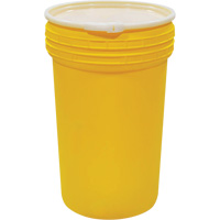 Ensemble de baril emboîtable en plastique pour laboratoire, 55 gal. US, Mobile Pathway Supply LP