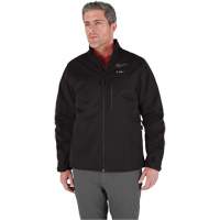 Manteau chauffante M12 ToughShell avec pile, Hommes, Moyen, Noir Pathway Supply LP