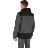 Veste chauffante M12 QuietShell avec pile, Hommes, 2T-Grand, Gris Pathway Supply LP