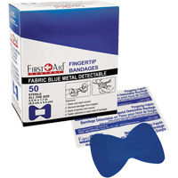 Bandages, Fingertip, Fabric Metal Detectable, Non-Sterile Pathway Supply LP