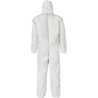 SFR Coveralls with Hood, Medium, White, Tyvek&reg; 400 Pathway Supply LP